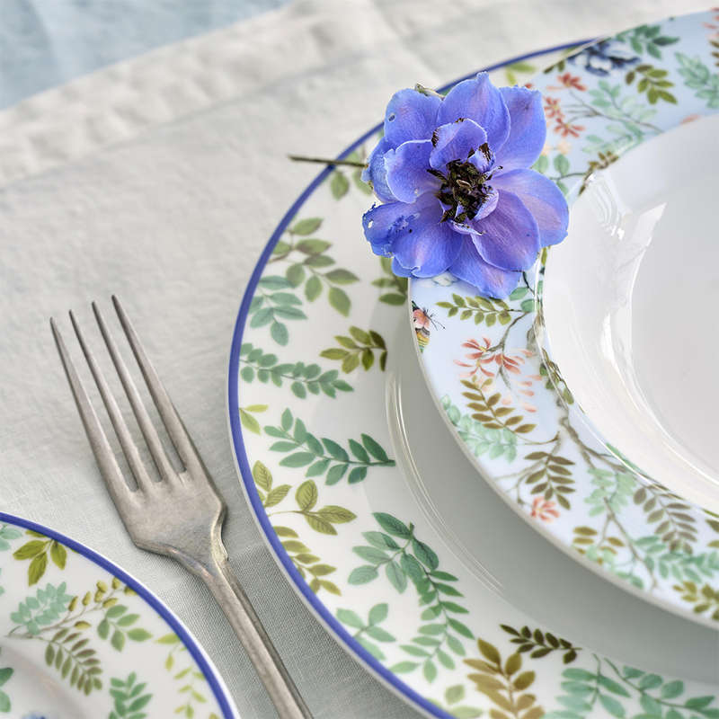 Porcelaine De Chine Pasta Bowls, Set Of 4