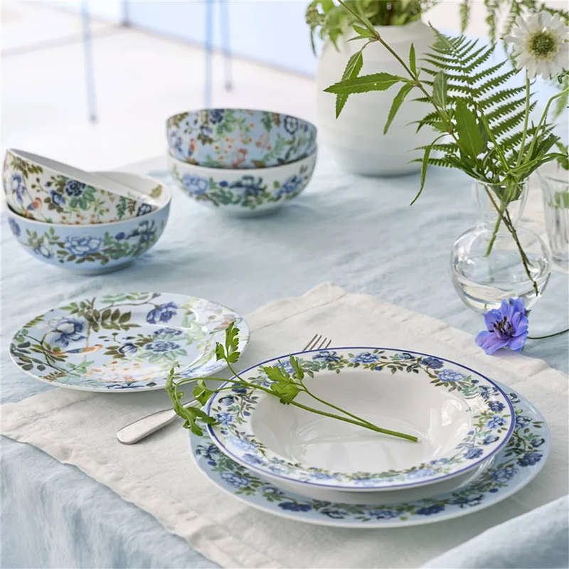 Porcelaine De Chine Cereal Bowls, Set Of 4
