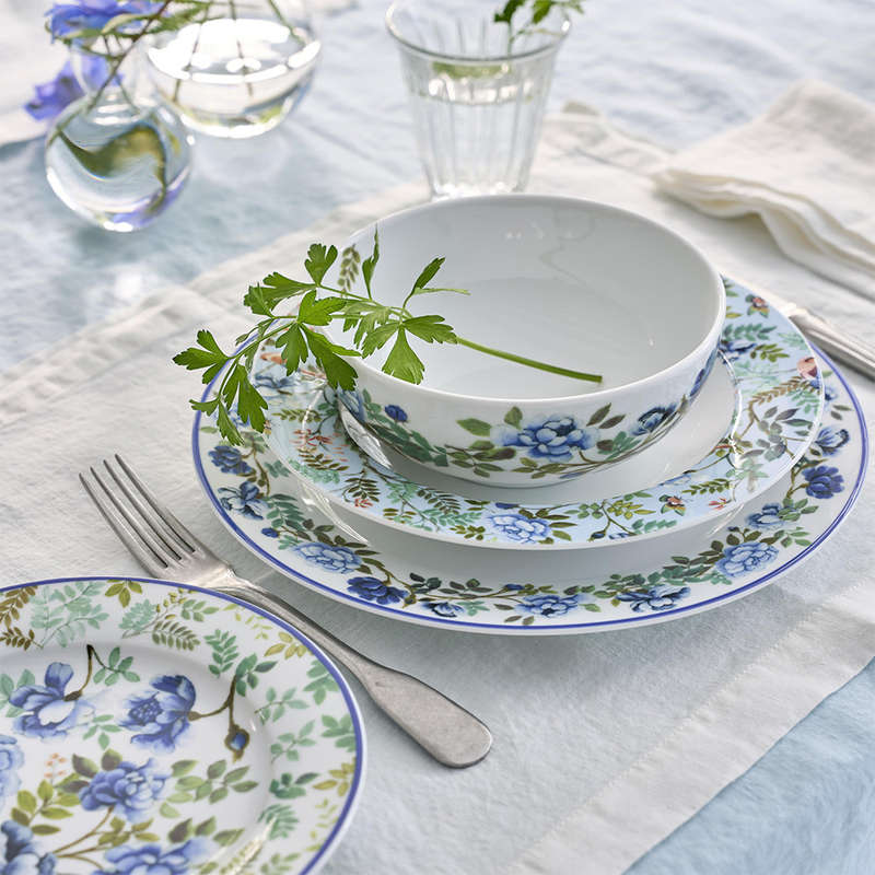 Porcelaine De Chine Cereal Bowls, Set Of 4
