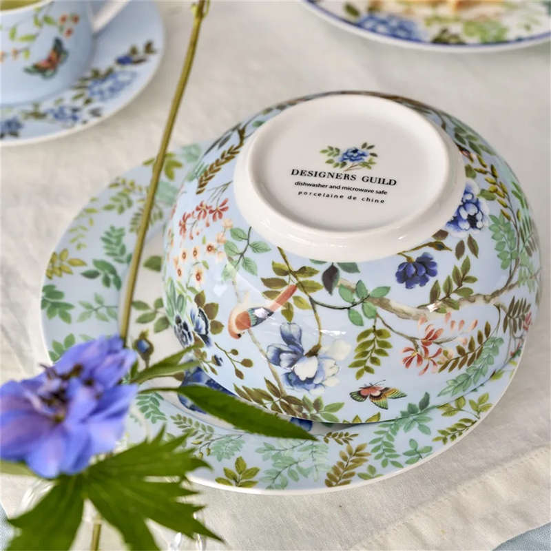 Porcelaine De Chine Cereal Bowls, Set Of 4