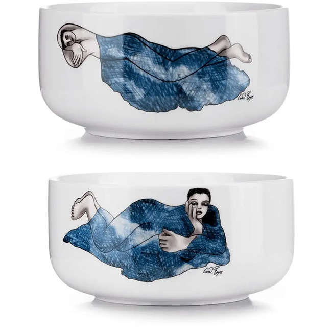 Set Of 2 Medium Bowls