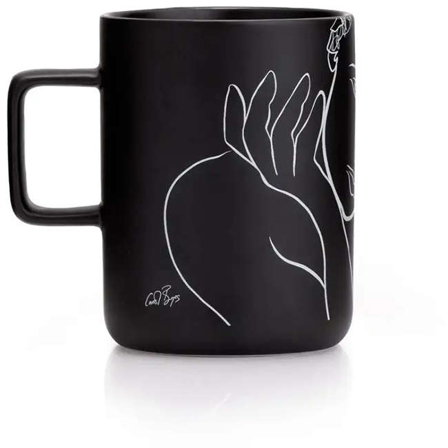 Black Sketchbook Mug