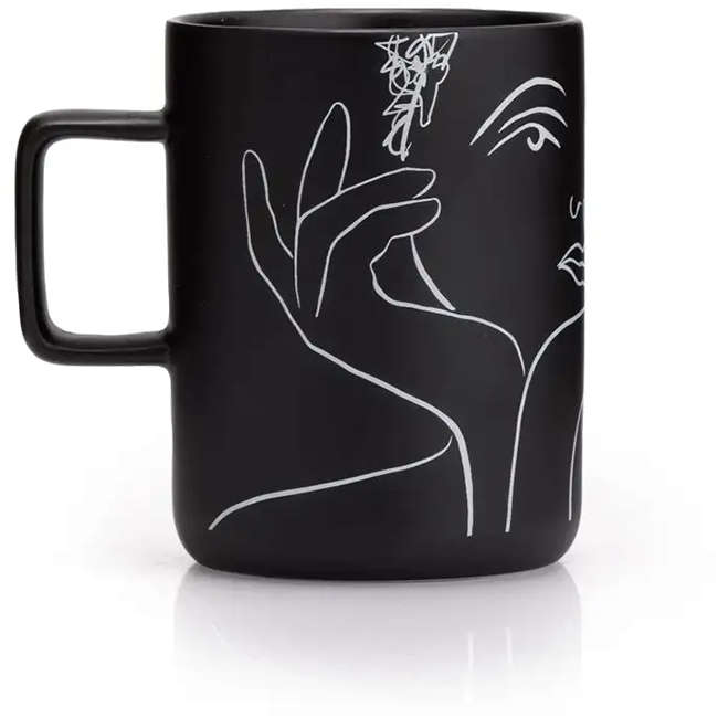 Black Sketchbook Mug