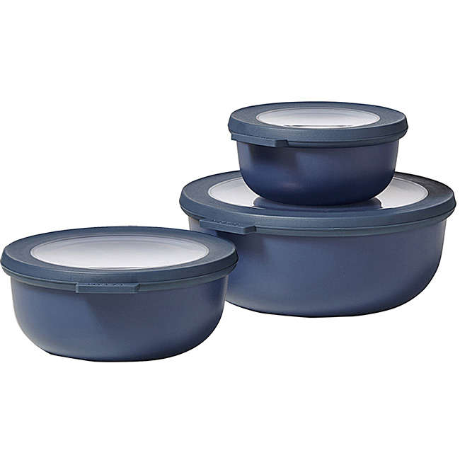 Cirqula Shallow Multi Bowl Set, 3pc