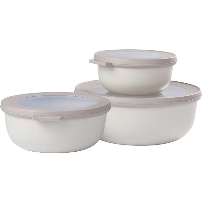 Cirqula Shallow Multi Bowl Set, 3pc