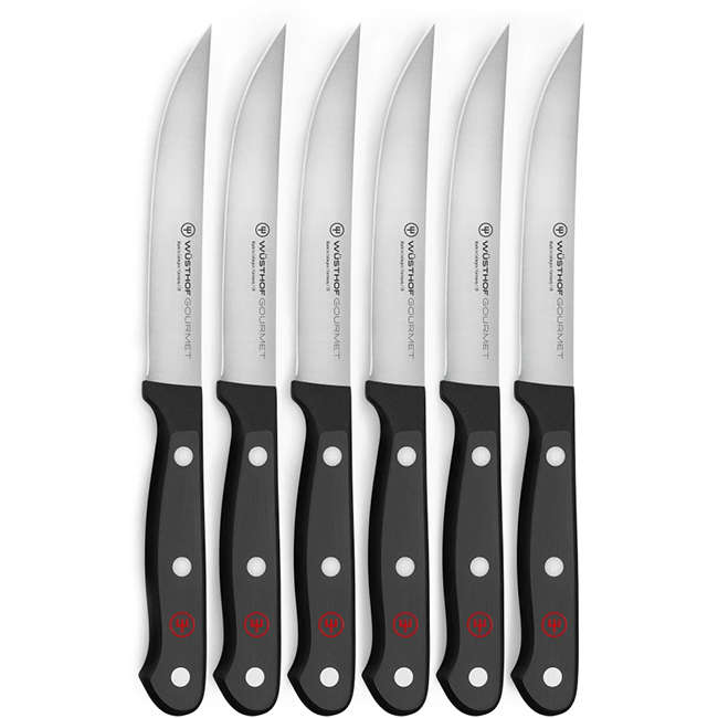 Gourmet Steak Knife Set, Set Of 6