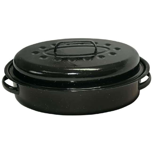 Oval Enamel Casserole