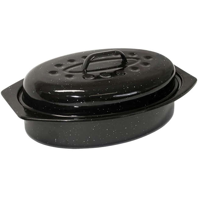 Oval Enamel Casserole