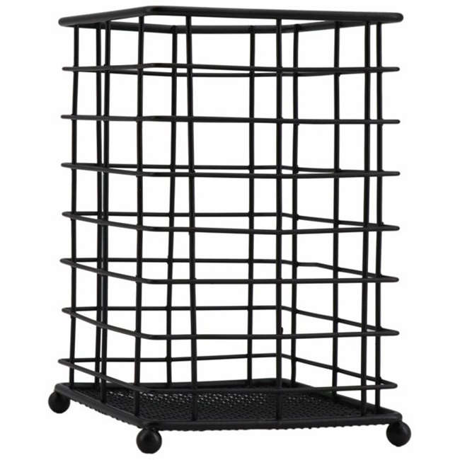 Wire Utensil Holder, Black