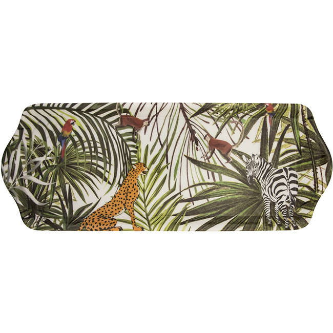 Melamine The Wilds Oblong Tray, 38cm