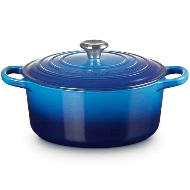 Signature 22cm Round Cast Iron Casserole, 3.3L