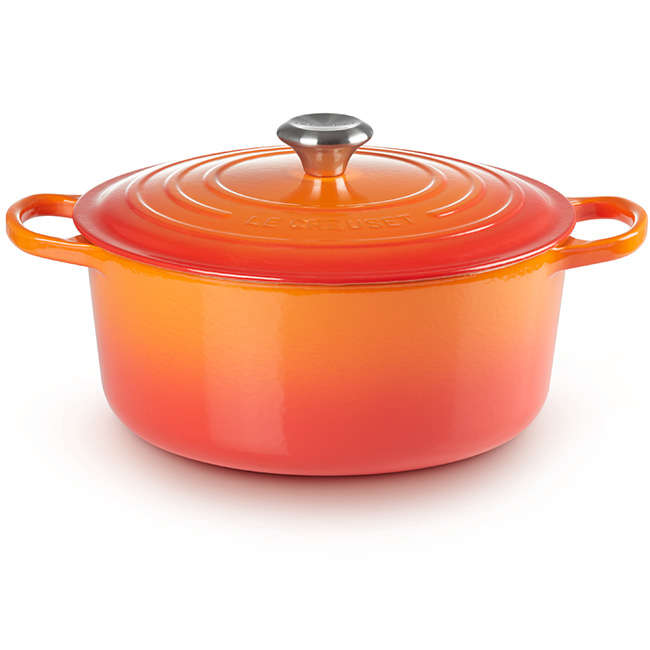 Signature 24cm Round Cast Iron Casserole, 4.3L