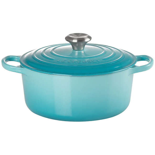Signature 24cm Round Cast Iron Casserole, 4.3L