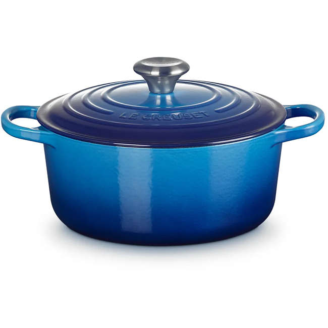 Signature 24cm Round Cast Iron Casserole, 4.3L