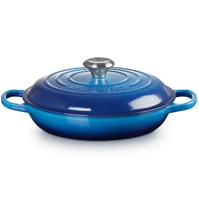 Signature 26cm Cast Iron Shallow Casserole, 2L