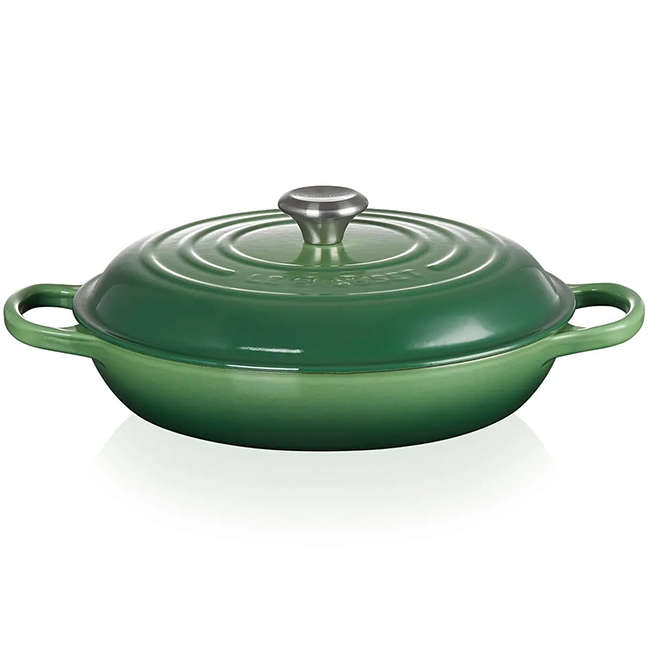 Signature 30cm Cast Iron Shallow Casserole, 3.5L