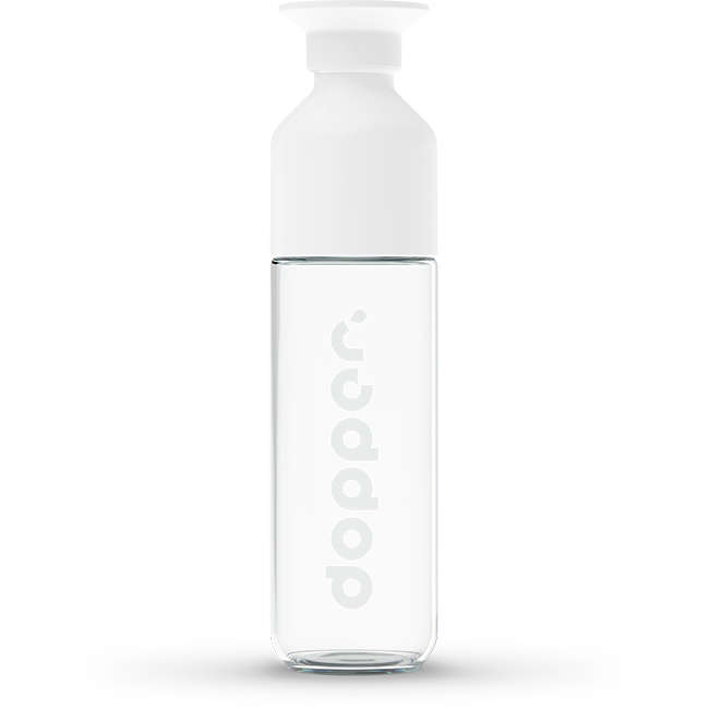 Glass Insulated Water Bottle