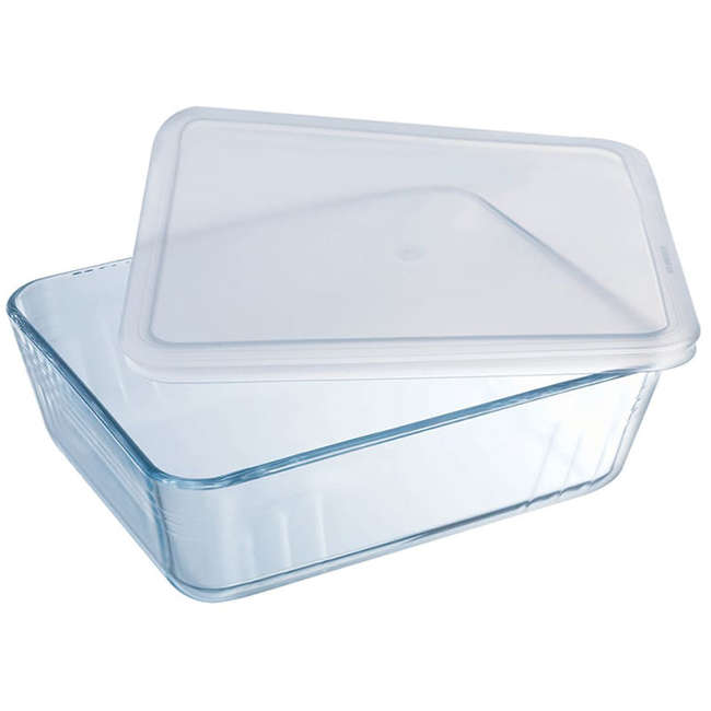 Cook & Freeze Rectangular Dish With Plastic Lid