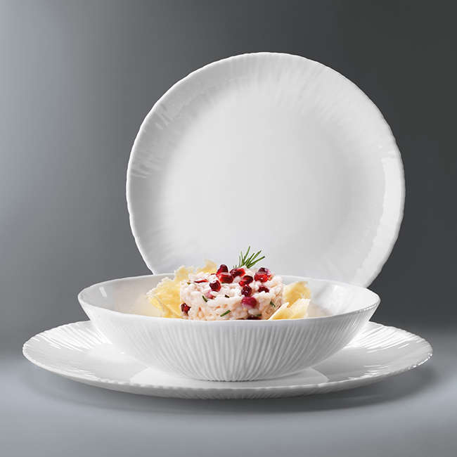 Coconut Tavola Dinner Set, 18pc