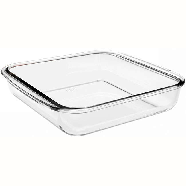 Kristall Square Dish, 22cm