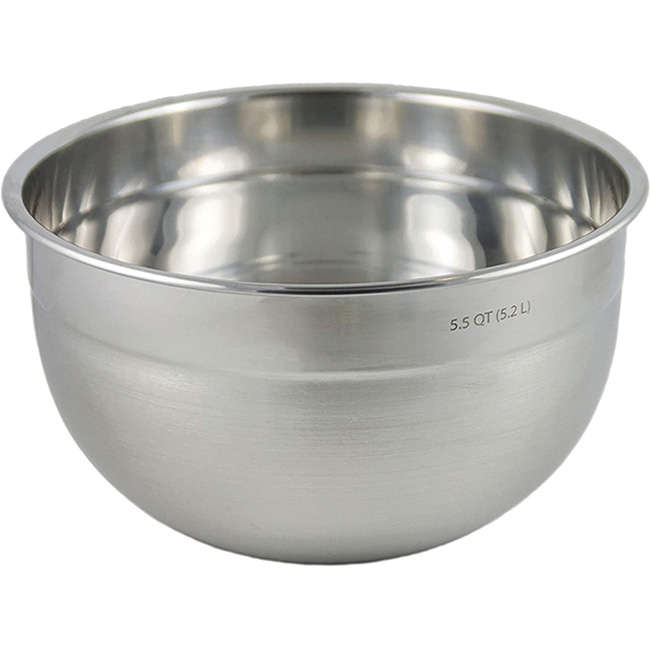 Deep Stainless Steel Mixing Bowl