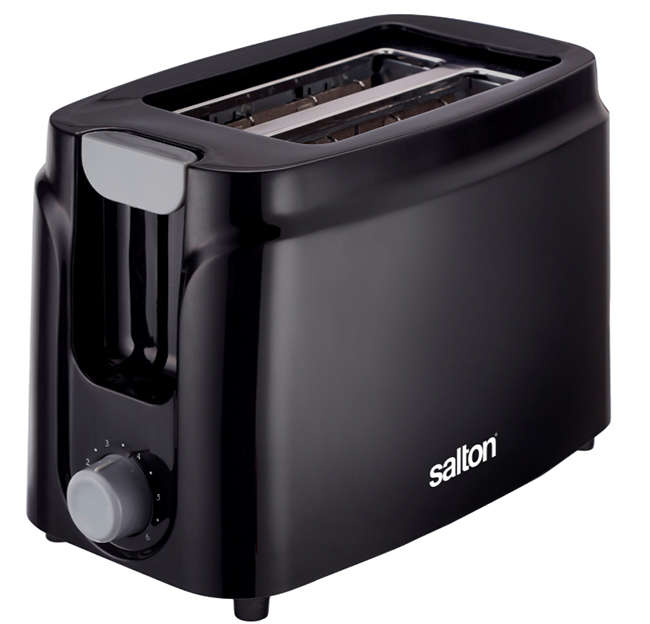Black 2 Slice Toaster