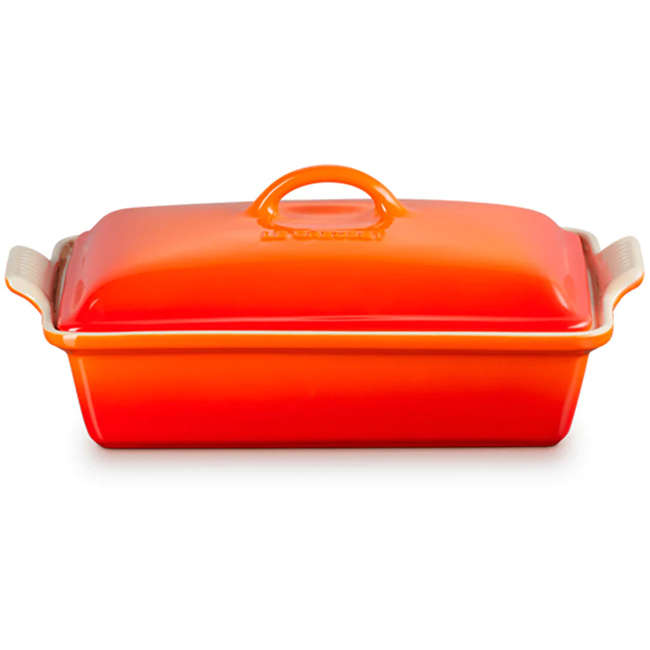 Heritage Rectangular Baking Dish with Lid, 33cm