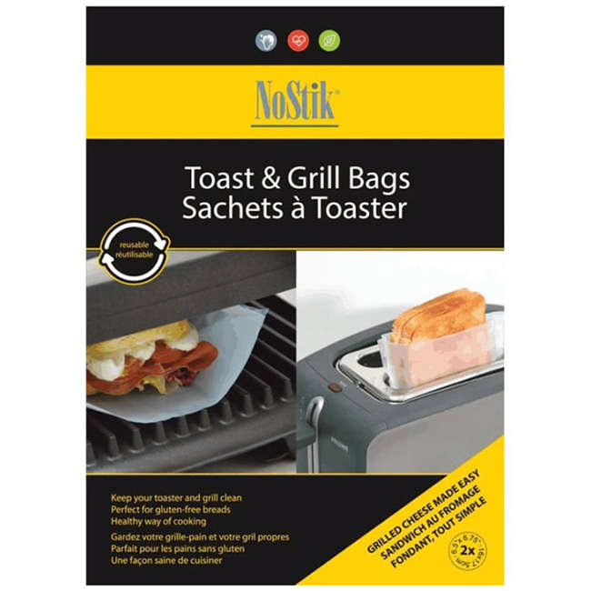 Reusable Toast Bags, Set of 2