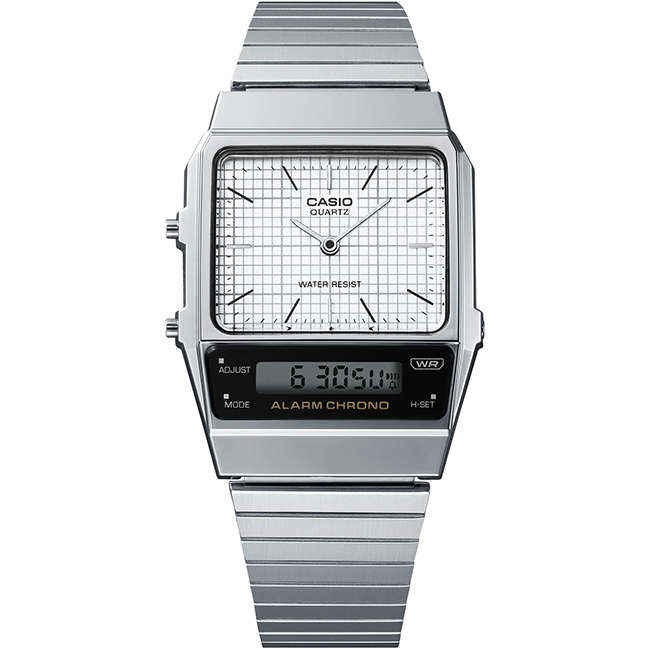 Retro AnaDigi Wrist Watch, AQ-800E