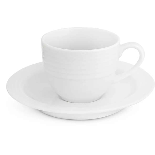 Arctic White Espresso Cup & Saucer
