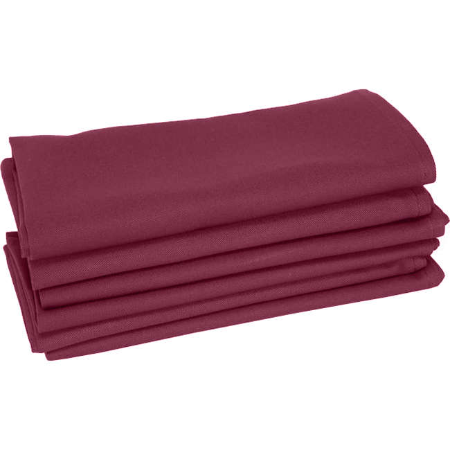 Pure Cotton Napkins, Set Of 6