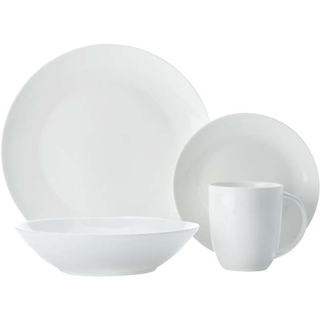 Cashmere Resort Coupe Dinner Set, 16pc