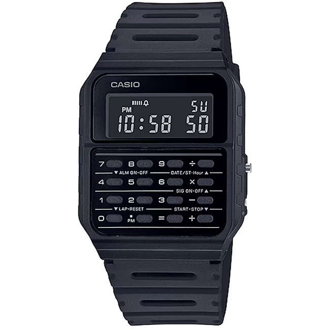Retro Databank Digital Wrist Watch, CA-53WF