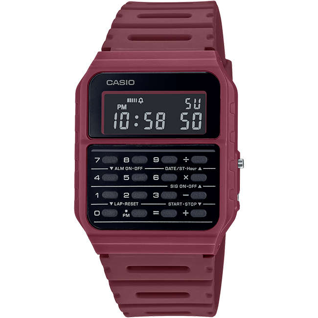 Retro Databank Digital Wrist Watch, CA-53WF