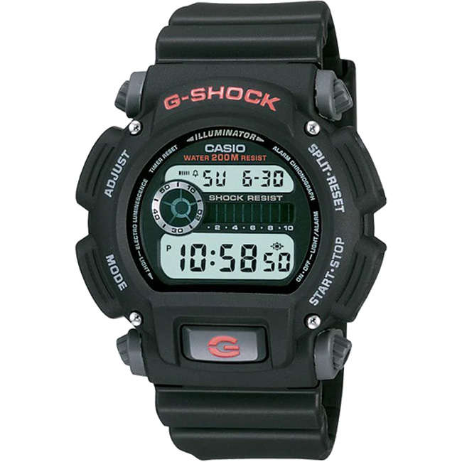 G-Shock Men's 200m Digital Wrist Watch, DW-9052