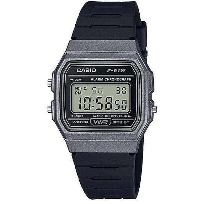 Retro Men's Digital Wrist Watch, F-91WM