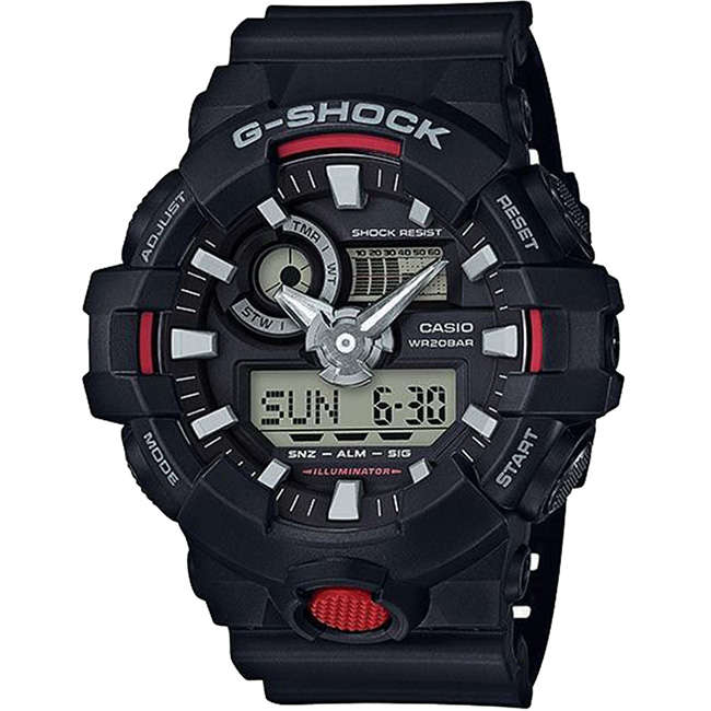 G-Shock 200m AnaDigi Wrist Watch, GA-700