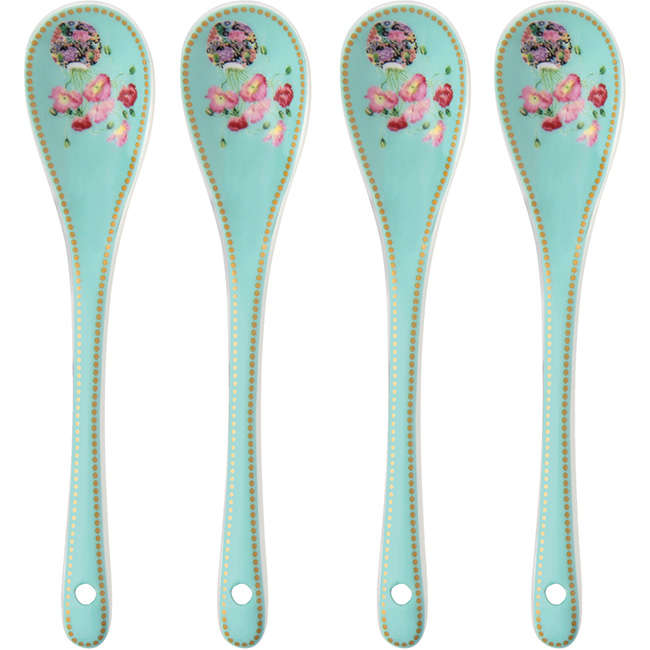 Gabby Malpas Jardin Teaspoons, Set Of 4