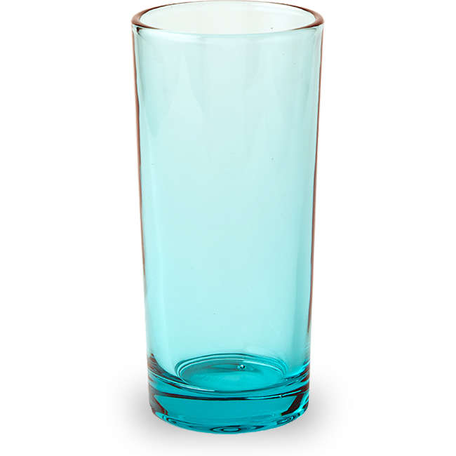 Solid Handmade Coloured Hiball Glasses, Set Of 4