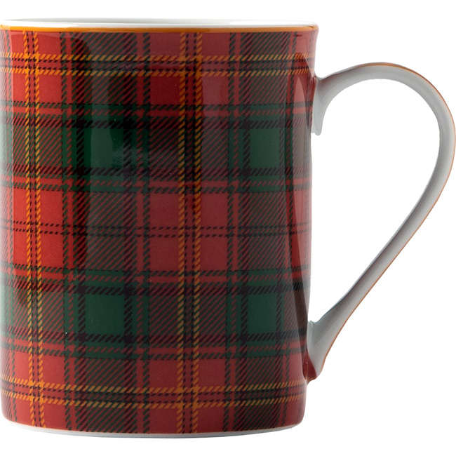 Red Tartan Mug
