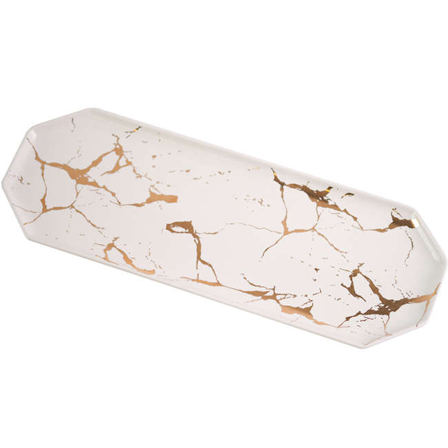 Kintsugi Rectangular Platter, 40.5cm