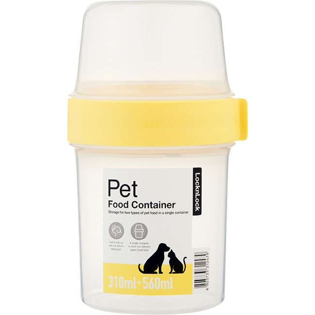 Pet Dual Wet & Dry Food Container
