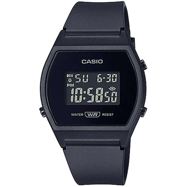 Standard Women's 50m Digital Wrist Watch, LW-204