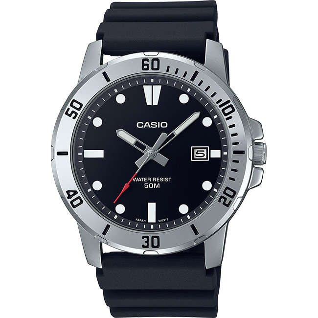 Standard Men's 50m Analogue Wrist Watch, MTP-VD01