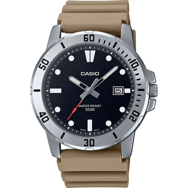Standard Men's 50m Analogue Wrist Watch, MTP-VD01