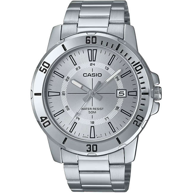 Standard Men's 50m Analogue Wrist Watch, MTP-VD01D1