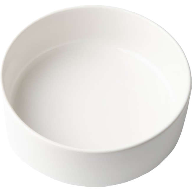 Flat Stackable Cereal/Dessert Bowl