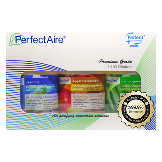 Microbeshield Air Purifier Concentrates, Pack Of 3
