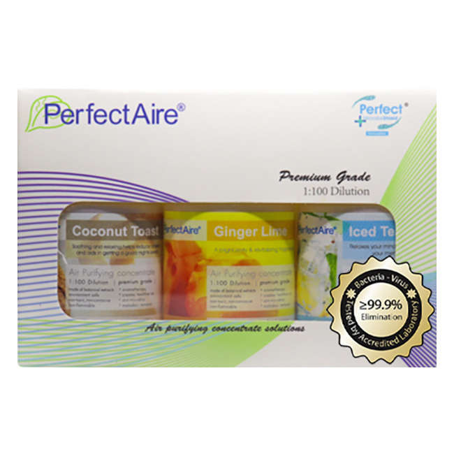 Microbeshield Air Purifier Concentrates, Pack Of 3