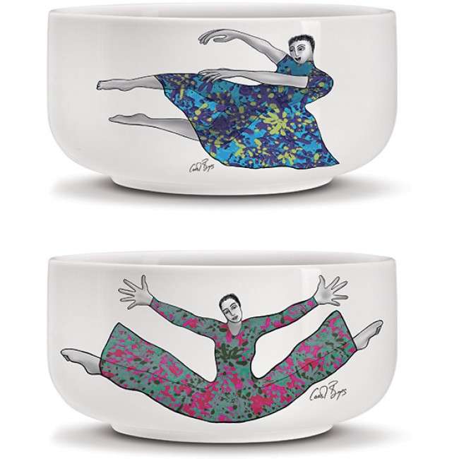 Set Of 2 Medium Bowls